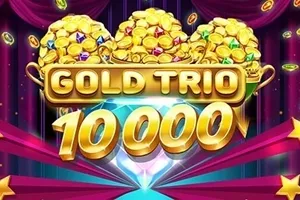 Playtech : Gold Trio 10000 - PLACEBET138