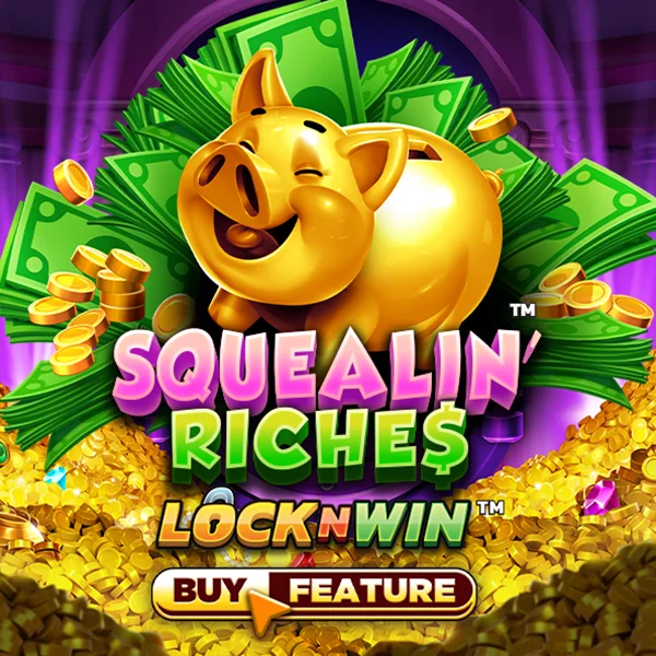 Microgaming : Squealin Riches - PLACEBET138