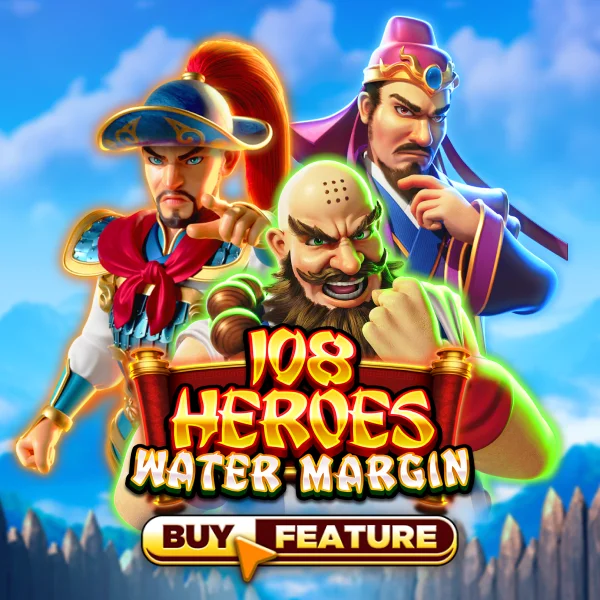 Microgaming : 108 Heroes Water Margin - PLACEBET138