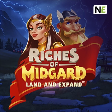 NetEnt : Riches of Midgard: Land and Expand - PLACEBET138