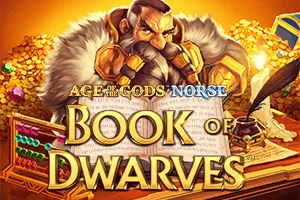 Playtech : Age of the Gods Norse: Book of Dwarves - PLACEBET138