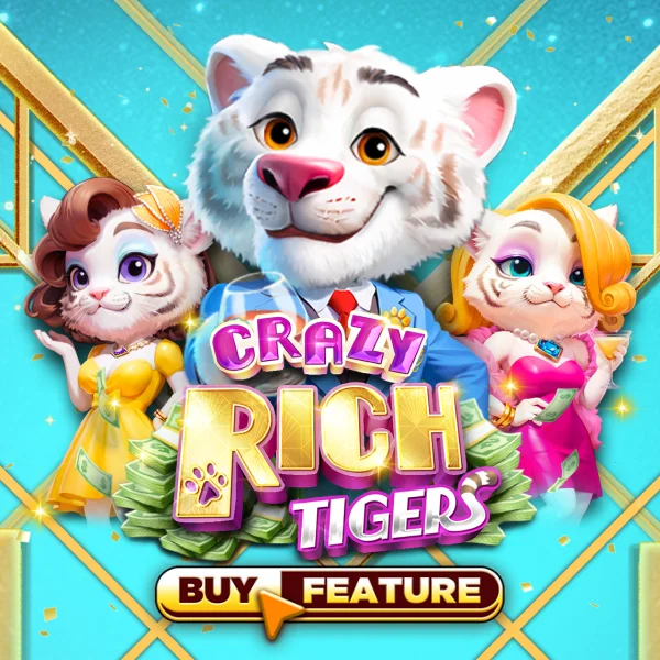 Microgaming : Crazy Rich Tigers - PLACEBET138