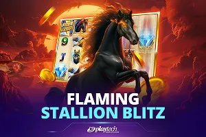 Playtech : Flaming Stallion Blitz - PLACEBET138